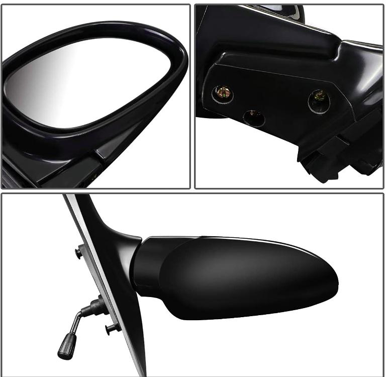 ‚úÖOEM-MR-HO1321109 Side View Mirror Manual Mirror Adjustment Compatible with 1992-1995 CIVIC (Right)