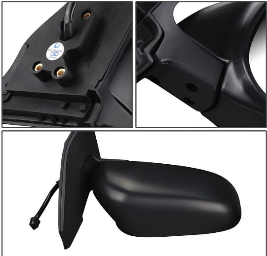 Right Side Powered Adjustment Heated Folding Rear View Mirror Compatible with 03-05 Suzuki Grand Vitara / 02-06 XL-7