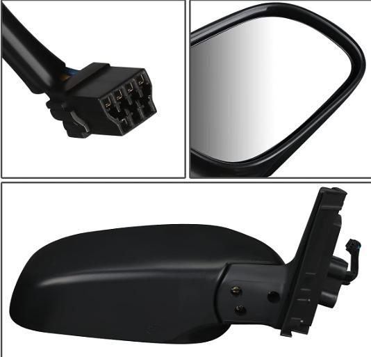 Right Side Powered Adjustment Heated Folding Rear View Mirror Compatible with 03-05 Suzuki Grand Vitara / 02-06 XL-7