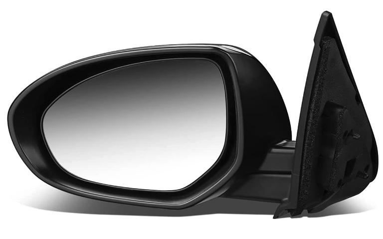 Left Side Power Adjustment Heated Folding Rear View Mirror w/Turn Signal Compatible with 10-13 Mazda 3