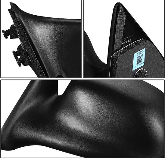 Factory Style Manual Adjustment Mirror Right Side View Door Mirror Compatible with 97-04 Dakota Durango