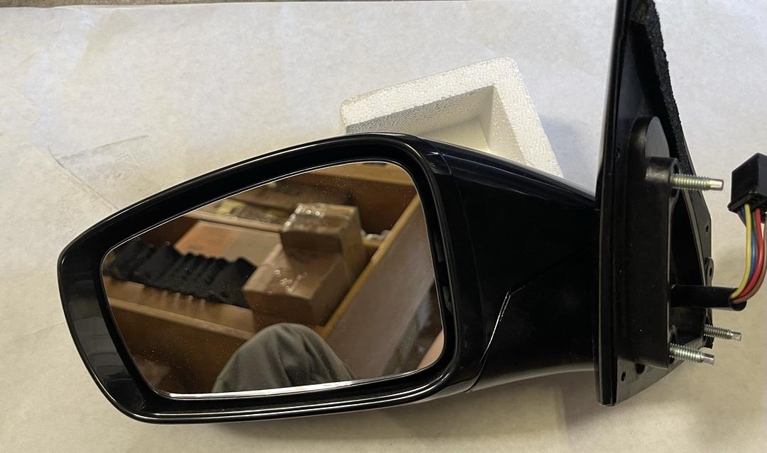 Heated Powered Adjustment Left Driver Side Door View Mirror w/ Turn Signal Compatible with 2011-2015 Sonata
