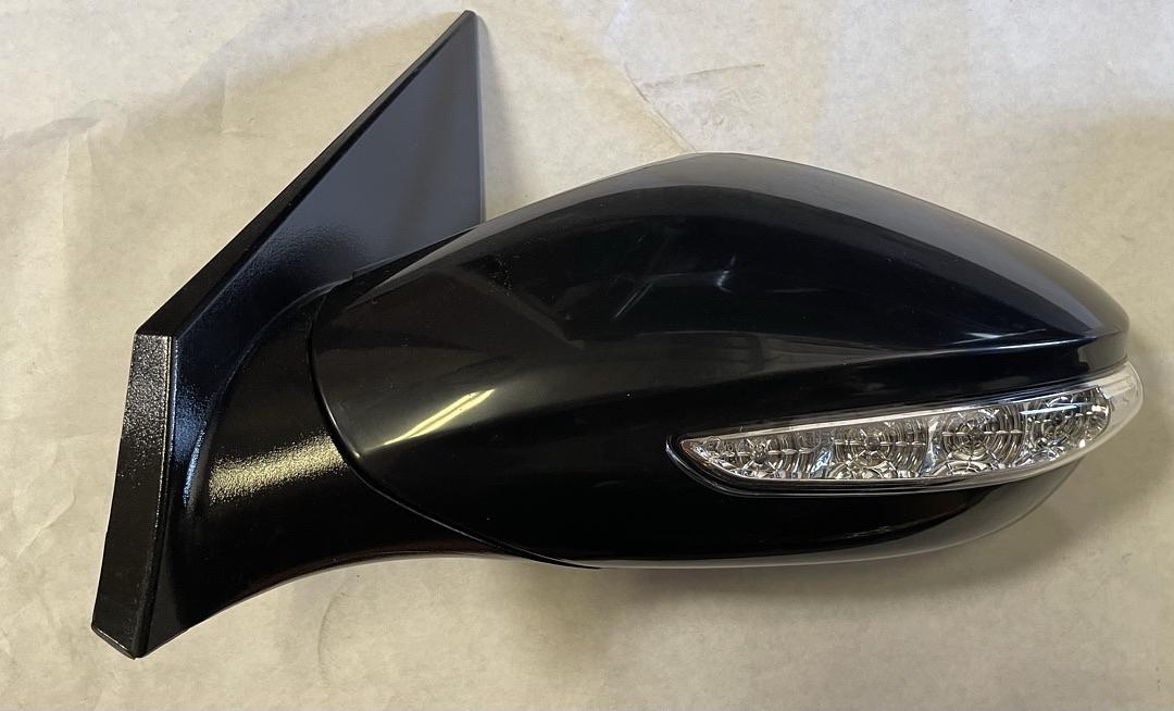Heated Powered Adjustment Left Driver Side Door View Mirror w/ Turn Signal Compatible with 2011-2015 Sonata