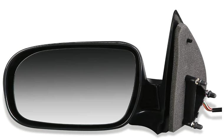 Factory Style Powered Left Side View Door Mirror
