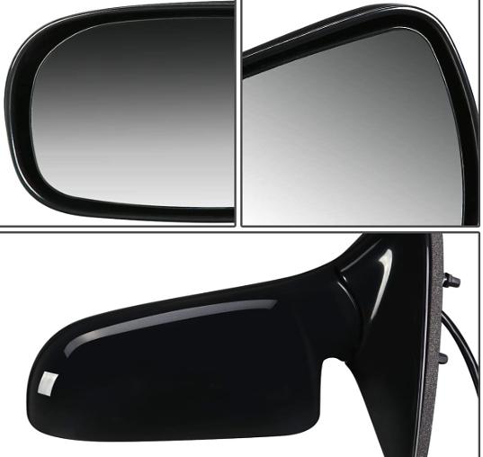 Factory Style Powered Left Side View Door Mirror