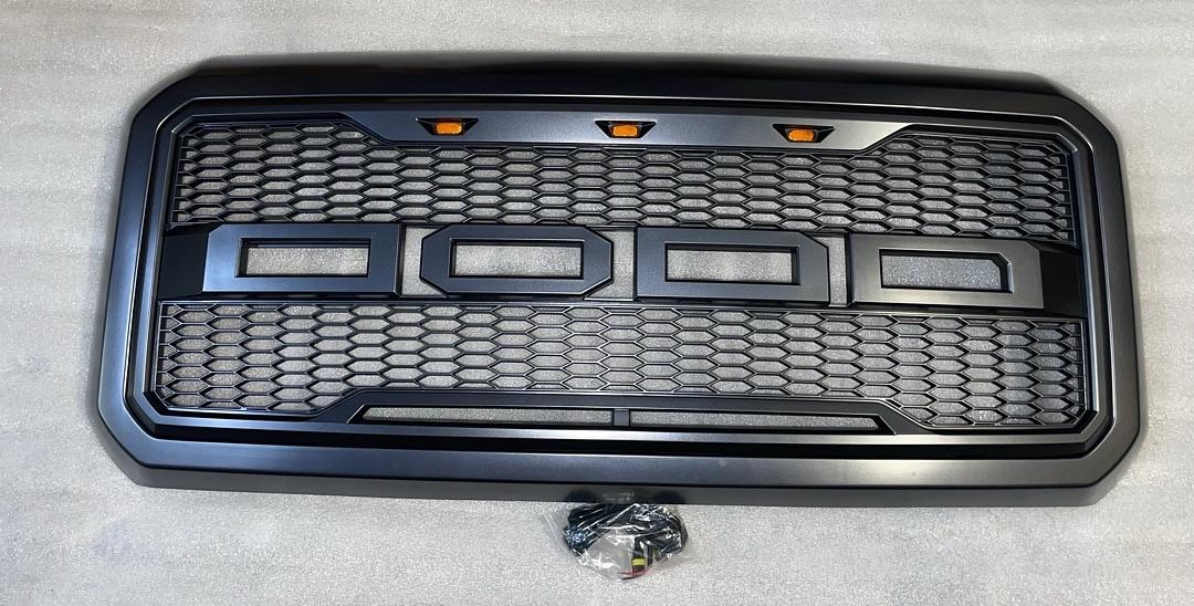 11-16 Ford F-250 F-350 F-450 F-550 Metalic Charcoal Gray Grille