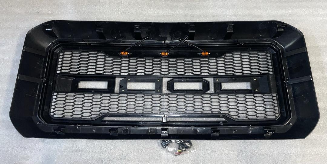 11-16 Ford F-250 F-350 F-450 F-550 Metalic Charcoal Gray Grille