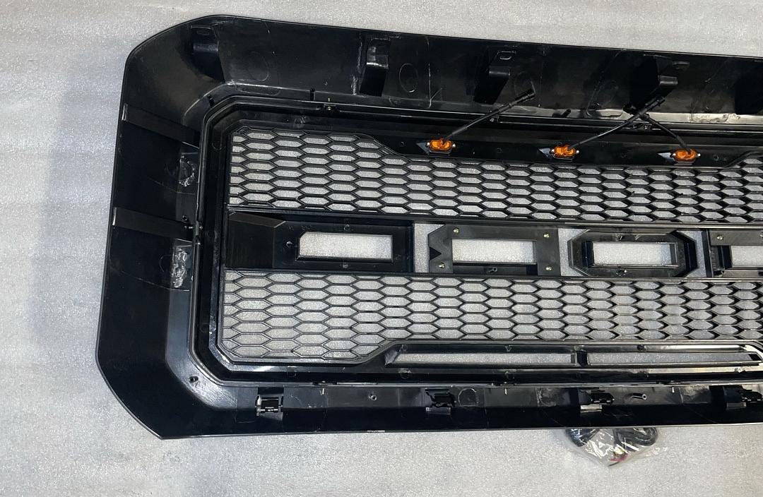 11-16 Ford F-250 F-350 F-450 F-550 Metalic Charcoal Gray Grille