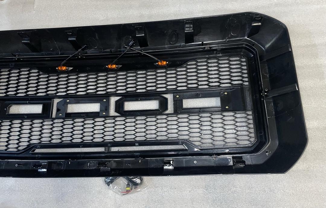 11-16 Ford F-250 F-350 F-450 F-550 Metalic Charcoal Gray Grille