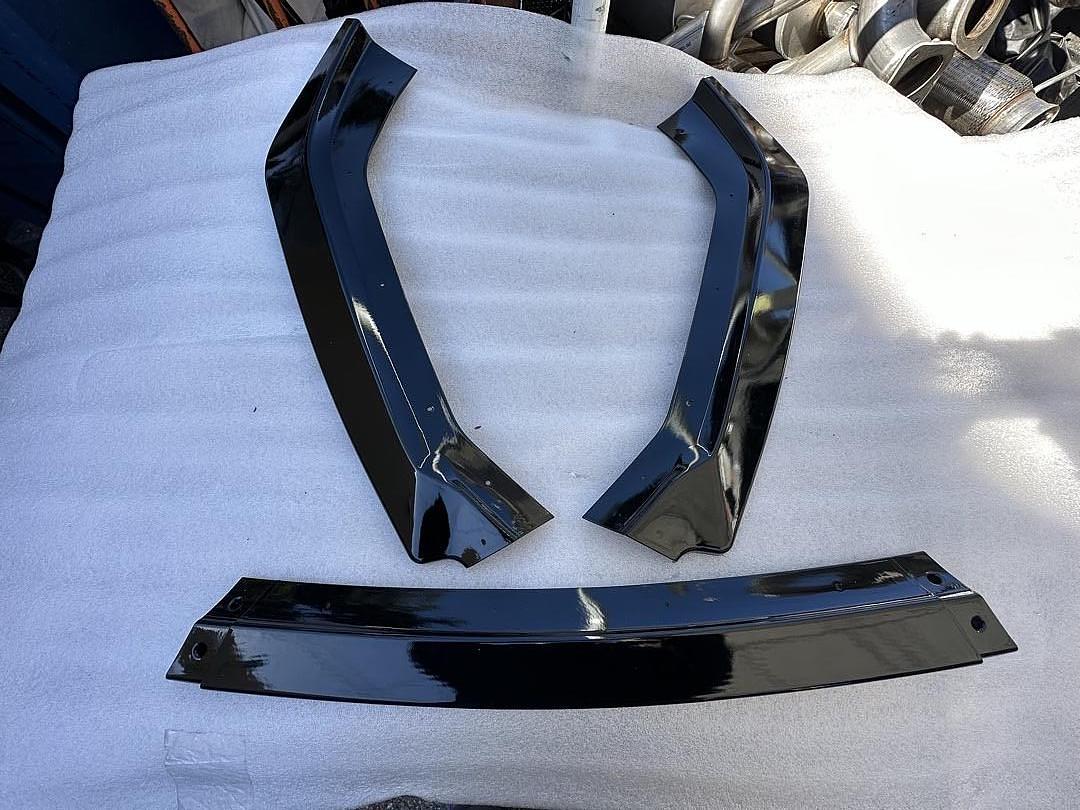 OB 2-PU-506-PBK 13-16 Scion FRS glossy black front bumper lip Cs Style