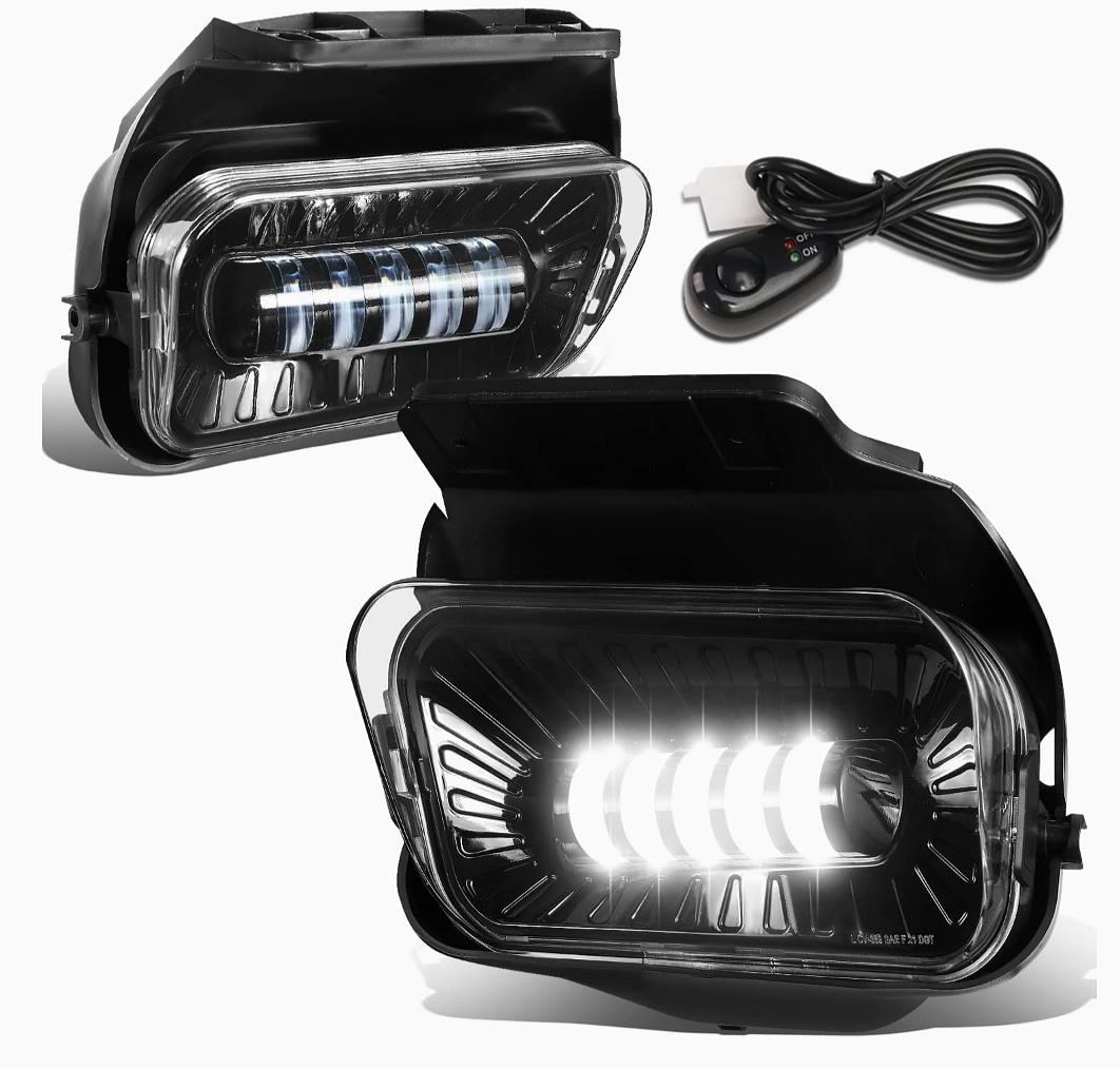 Par de luces antiniebla compatibles con Silverado 1500 2500HD 3500 / Classic / 02-06 Avalanche