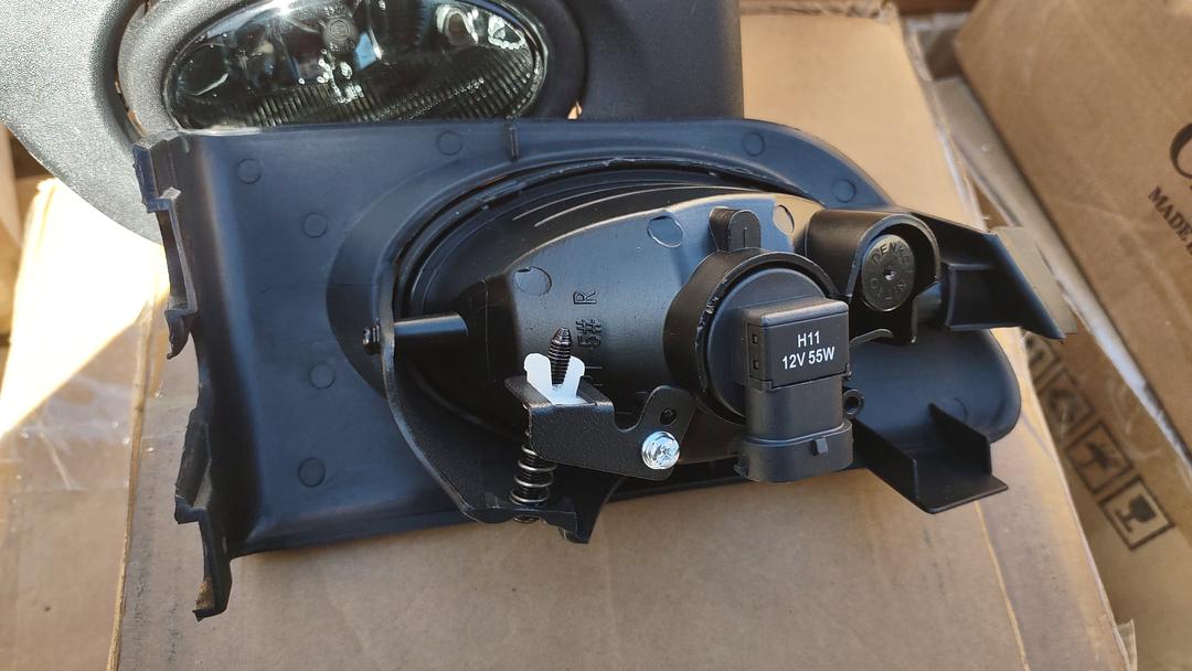 Luz antiniebla para parachoques delantero y lado del pasajero para mejorar la visibilidad [compatible con Honda Civic 01-03]