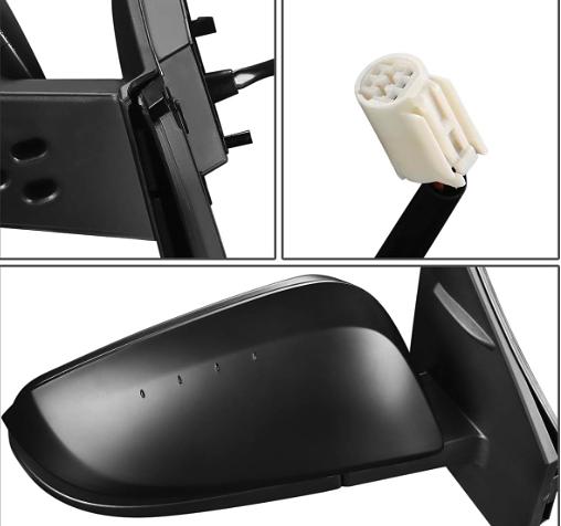 Right Side Powered Rear View Mirror Compatible with 13-15 Rav4