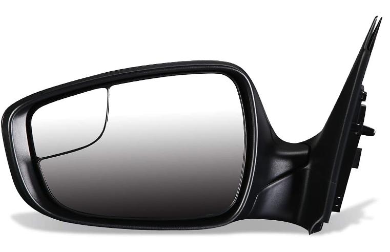14-17 Hyundai Accent Factory Style Powered+Heated Driver/Left Side View Door Mirror , Black