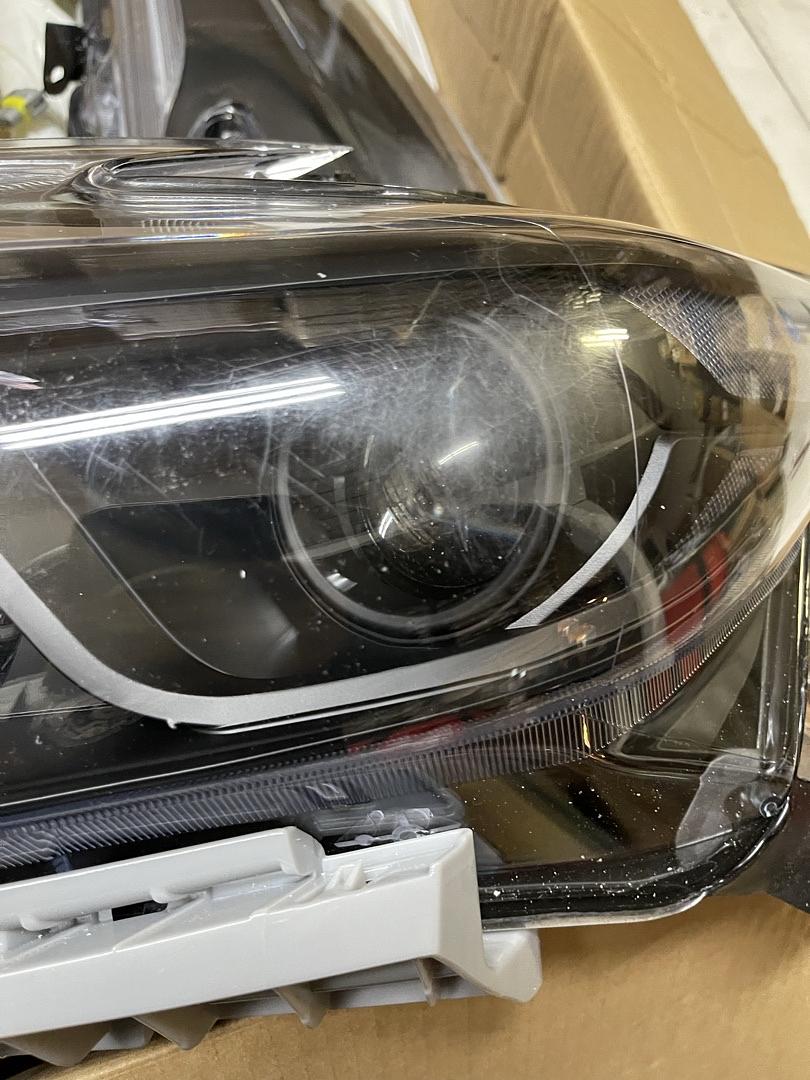 OB HL-OH-NM16-BK-CL1 Black Housing Factory Style LED DRL Projector Headlights Compatible with 16-18 Maxima