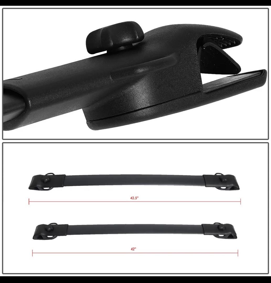 For 2011-2018 Toyota Sienna OE Style Aluminum Roof Rack Rail Cross Bar Luggage Carrier