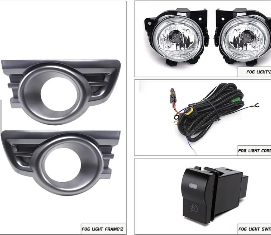 CNWJ201306070 Fog Lamp Driving Light For Ford Ranger PK 2009-2011 Facelift with Grey Cover
