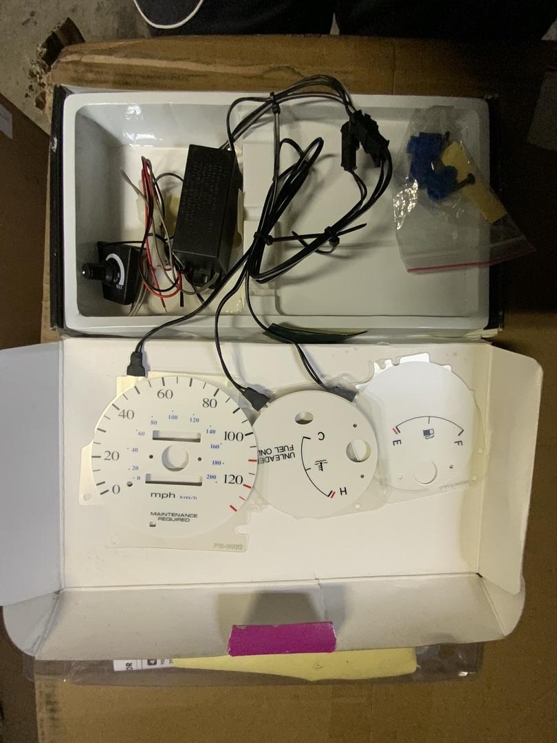 ELECTRO LUMINICD GAUGE FACE