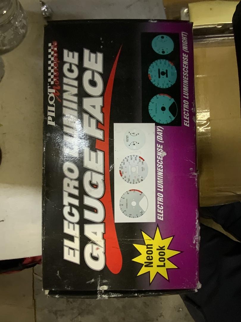 ELECTRO LUMINICD GAUGE FACE