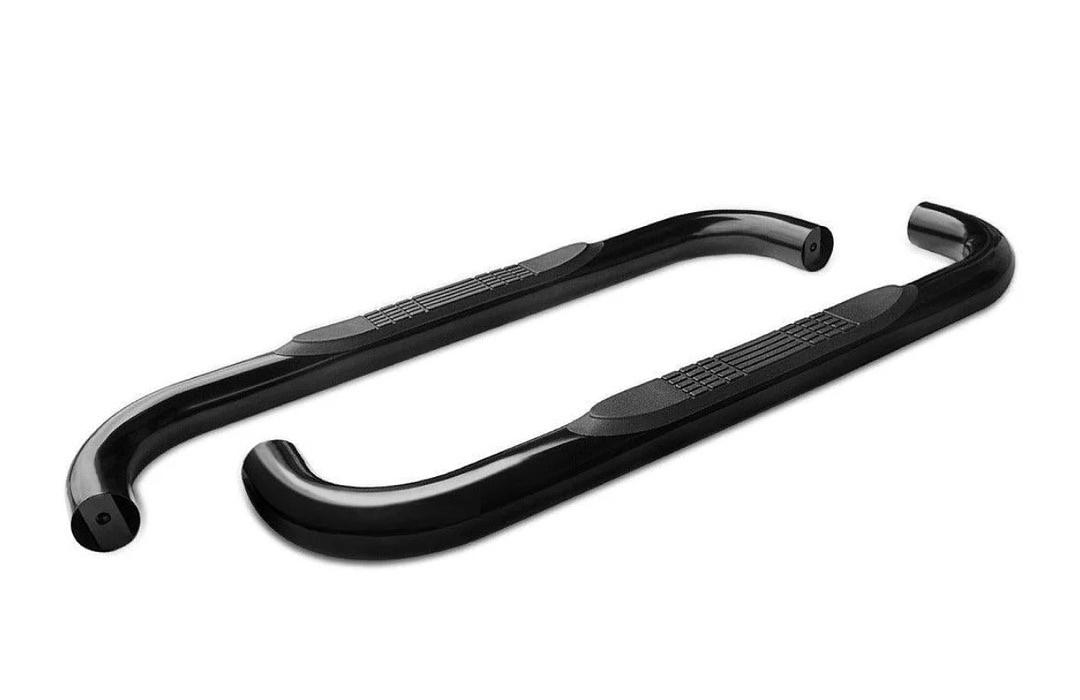 . Chevy Silverado / GMC Sierra Black Single Cab 3 inch Nerf Bars / Running Boards for 1999 to 2018