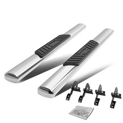 5 inch Chrome Oval Ford F-150 / F-350 Nerf Bars / Running Boards for 2015 to 2020