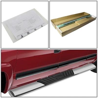 5 inch Chrome Oval Ford F-150 / F-350 Nerf Bars / Running Boards for 2015 to 2020