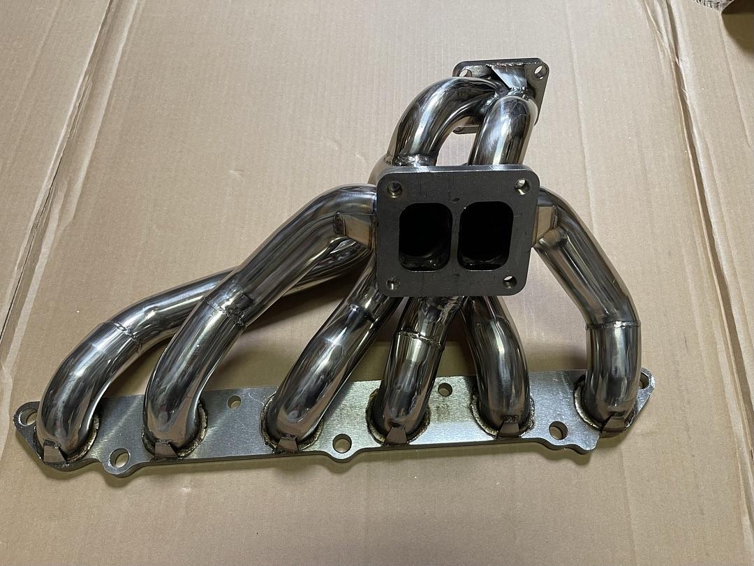 Stainless Steel Turbo Manifold 1986 to 1992 7MGTE Engine T4 Turbo Manifold with 40mm Wastegate 87 88 89 90 91