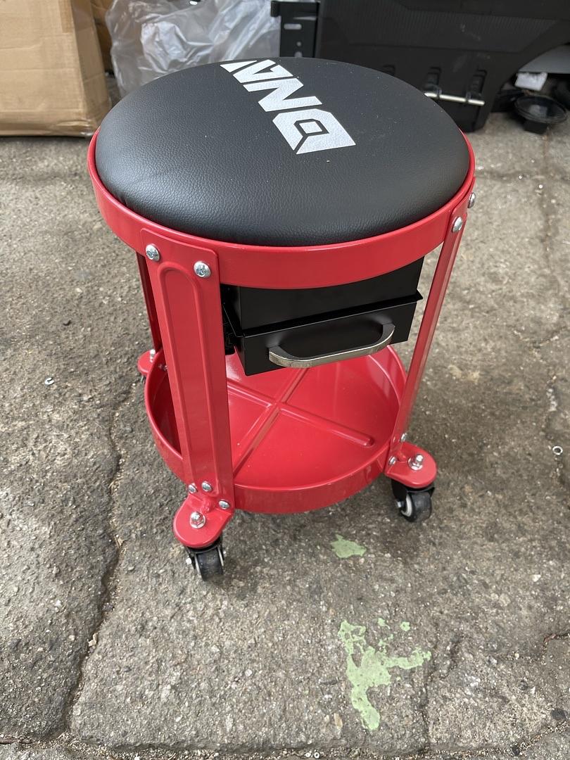 Roller Seat Creeper Storage Mechanic Stool - 16" X 16"