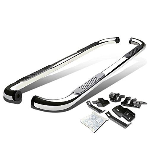 3 Inches Stainless Steel Side Step Nerf Bar Running Boards Compatible with 09 to 18 Ram 1500 Extended/Quad Cab