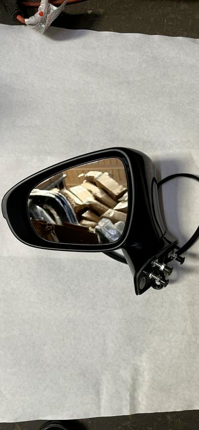 ‚úÖOEM-MR-LX1320146 Left Side Powered Heated Folding Rear View Mirror w/ Turn Signal + Puddle Light + Memory Compatible with 13-15 Lexus ES300H / ES350