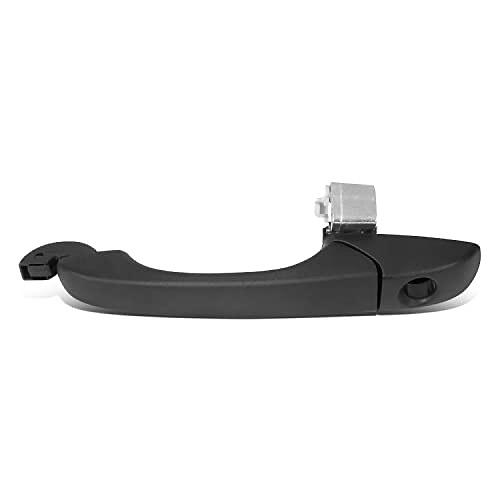 DNA MOTORING OEM-DHO-00645 Front Left Side Outer Door Handle w/Key Hole Compatible with 11-14 Chrysler 200/08-09 Town & Country / 08-14 Avenger / 08-09 Grand Caravan, Textured Black