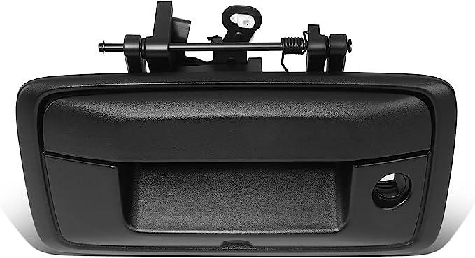 Rear Tail Gate Handle w/Key Hole & Camera Hole Compatible with 14-19 Silverado 1500/14-18 Sierra 1500/15-19 Silverado Sierra 2500 3500