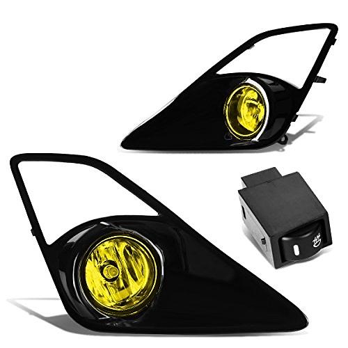 DNA MOTORING FL-ZTL-191-AM Fog Light Driver & Passenger Side Enhance visibility [Compatible with 13-16 Scion FRS]
