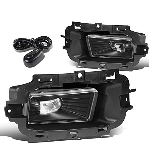 LED Fog Light With Switch Driver & Passenger Side Enhance visibility [Compatible with 14-15 Chevy Silverado 1500]