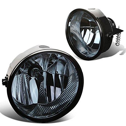 DNA MOTORING FL-NS055-SM Front Bumper Fog Light Driver & Passenger Side Enhance visibility [Compatible with For 11-14 F150 / Mark LT]