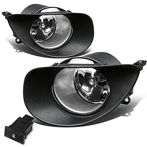 Fog Light With Switch Driver & Passenger Side Enhance visibility [Compatible with 06-08 Yaris Hatchback]