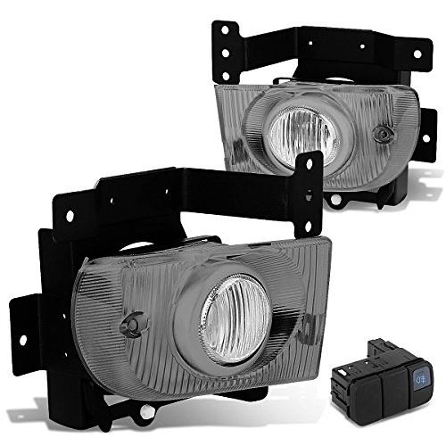 DNA MOTORING FL-HC924-CH Assembly Fog Light Driver & Passenger Side Enhance visibility [Compatible with 92-95 Honda Civic Sedan]