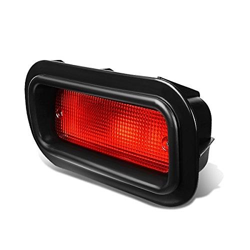 DNA MOTORING FL-ZTL-176-RD Fog Light Driver & Passenger Side Enhance visibility [Compatible with 94-01 Integra / 88-00 Civic]