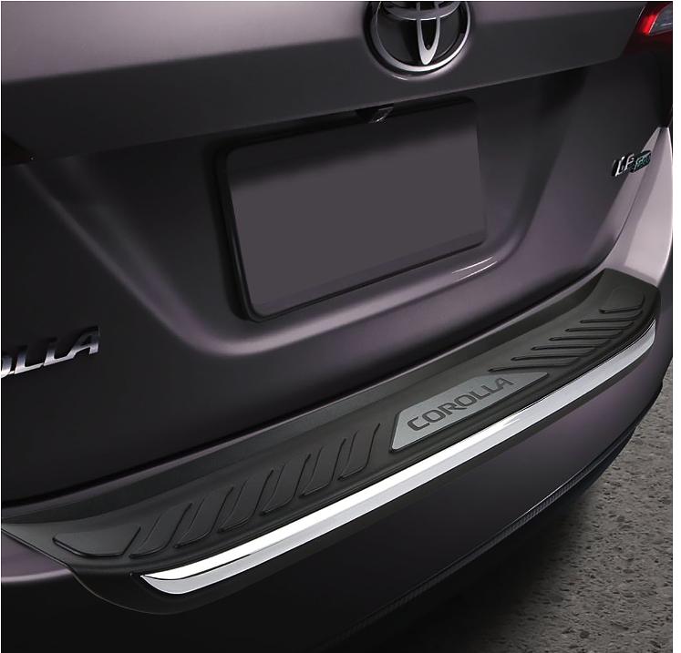 OB RBG-ABS-002 Trunk Sill Plate Rear Bumper Protector