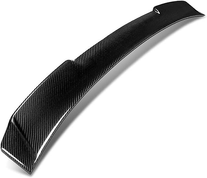 Carbon Fiber Rear Window Roof Spoiler Wing Compatible with 2006-2013 Lexus IS250 IS350 Sedan