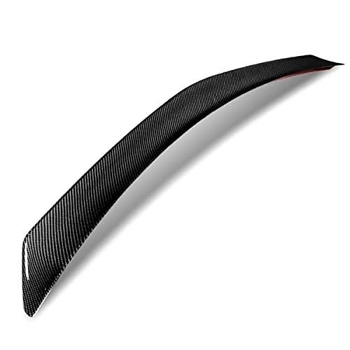 Black Carbon Fiber VT-Style Rear Trunk Lid Spoiler Compatible with 10-16 Mercedes E-Class Models