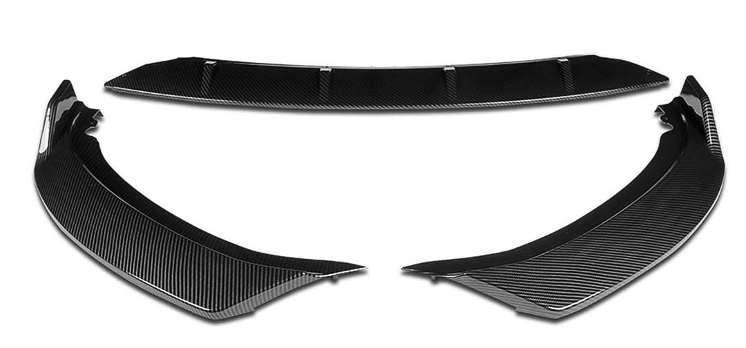 OB FOR 16-19 BMW 318i 320i 330i 340i F30 F35 CARBON STYLE FRONT BUMPER BODY KIT LIP (CHECK PICTURES)