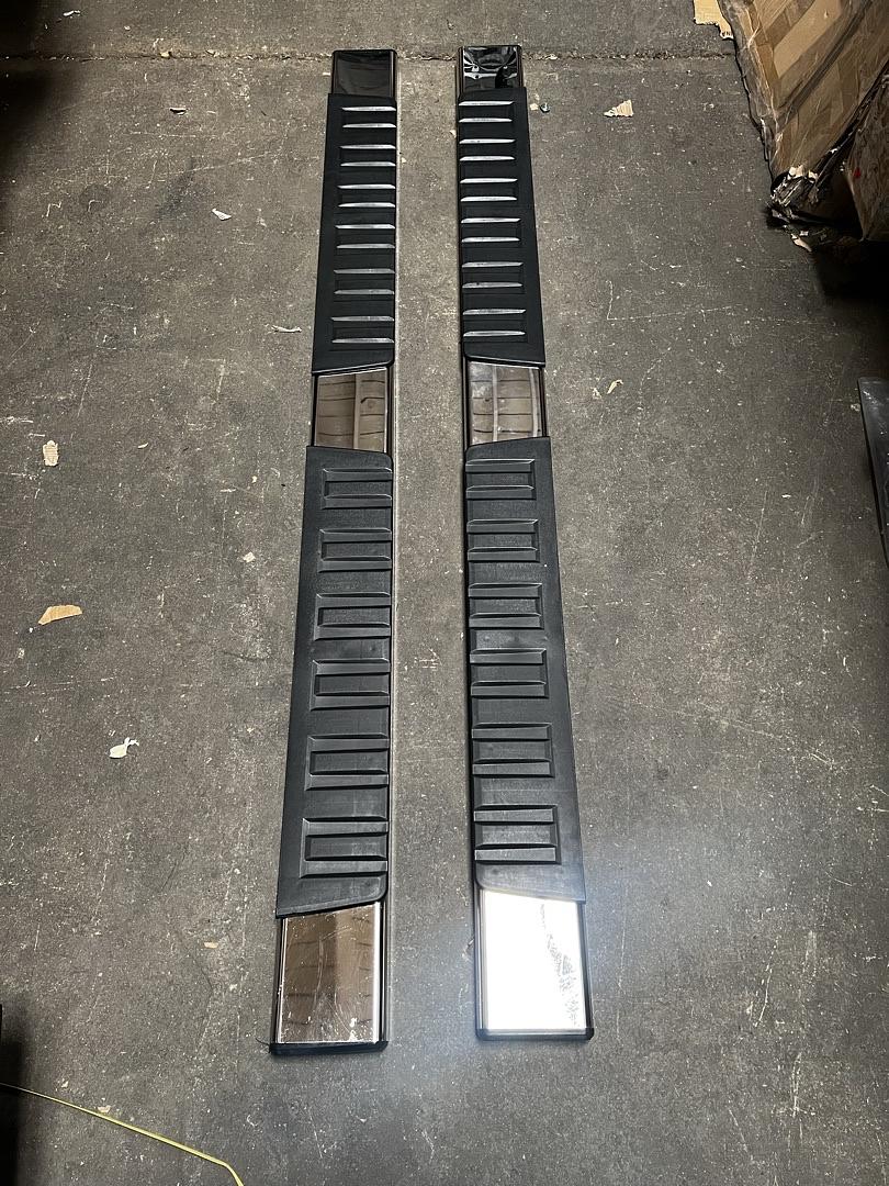6‚Äù inch new chrome universal crew cab running boards