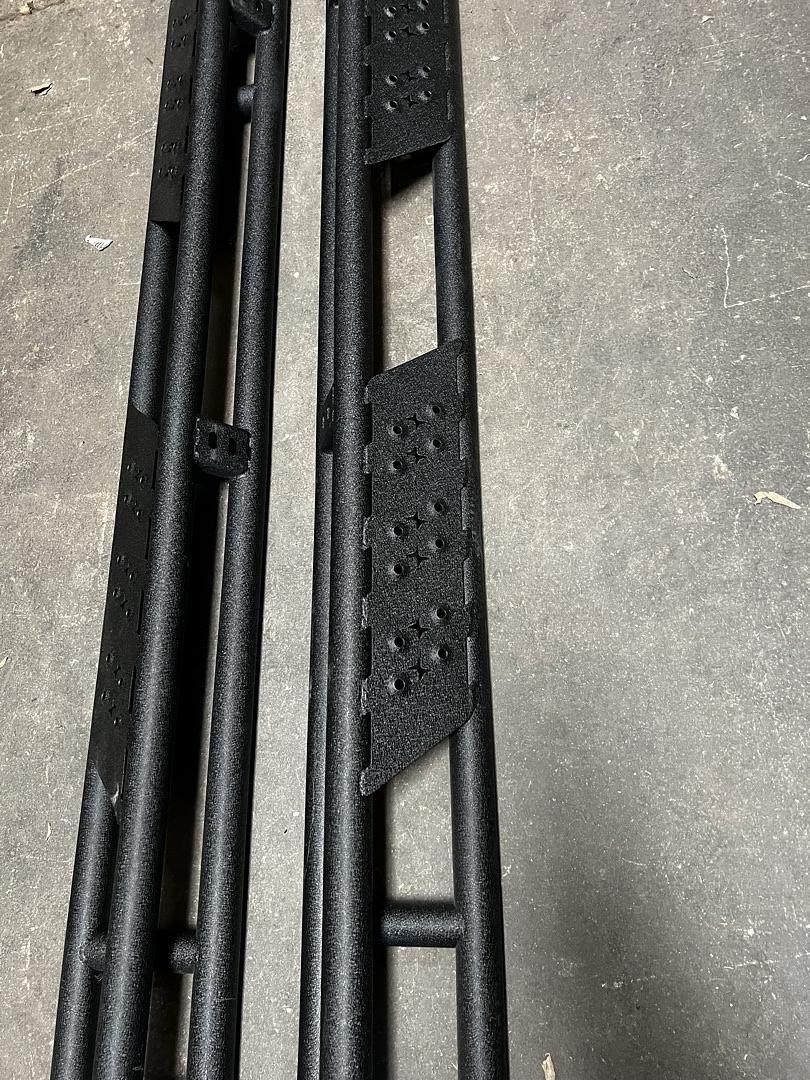 jeep wrangler jL 4 door off road powder coat complete with brackets