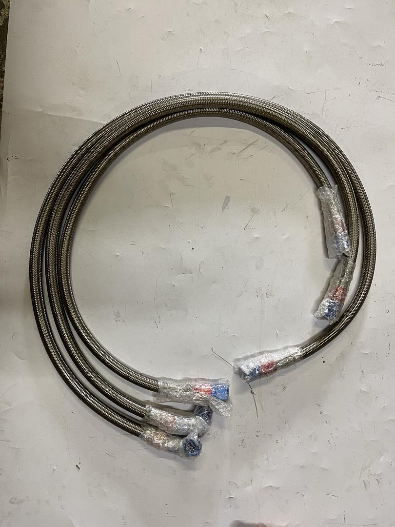 OFRL+L 3X stainless steel hose