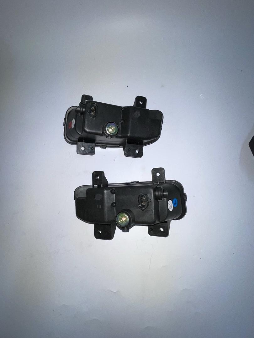 Pair of Chrome Smoked Lens LED Fog Lights Compatible with 2019-2022 Ram 1500