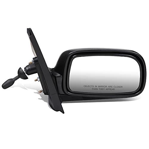 Right Side Manual Operated Folding Non-Heated Rear View Mirror Compatible with 2000-2005 Echo