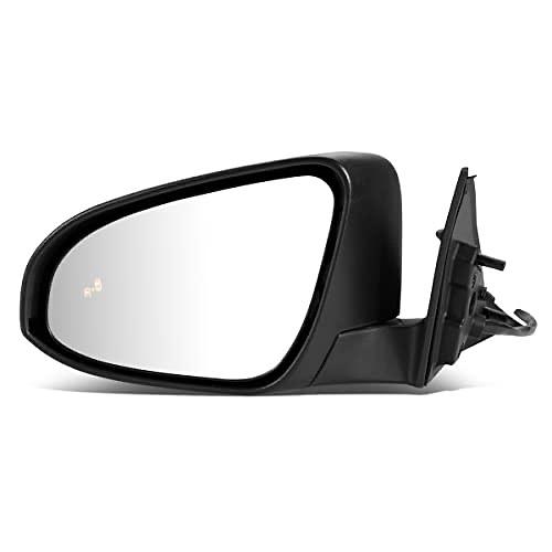 Left Side Power Adjustment Folding Heated Rear View Mirror w/Blind Spot Detection Compatible with 2013-2014 Camry