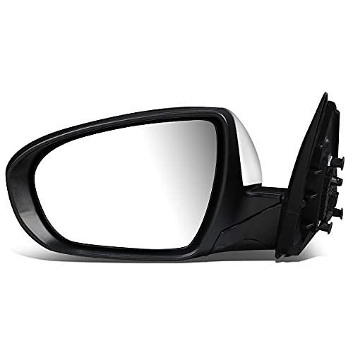 ‚úÖOEM-MR-KI1320169 Heated Powered Adjustment Left Driver Side Door View Mirror W/Turn Signal Compatible with 2012-2013 Optima,Black/Chrome