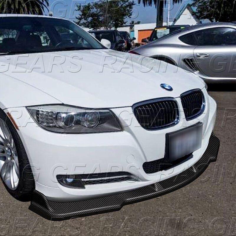 2009-2011 BMW 328i 335i E90 4DR/SEDAN CARBON STYLE FRONT BUMPER BODY KIT LIP